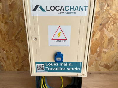 Coffret de chantier provisioire